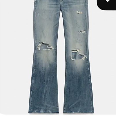 Distressed Flare