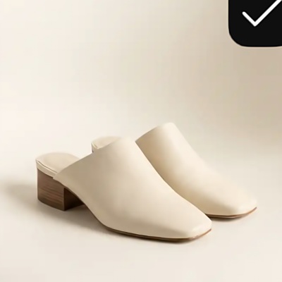 Block Heel Mules